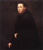 Jacopo Robusti Tintoretto - Bilder Gemälde - Portrait of a Young Gentleman