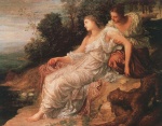 George Frederic Watts - Bilder Gemälde - Ariadne on the Island of Naxos