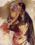 Edwin Lord Weeks - Bilder Gemälde - Two Nautch Girls