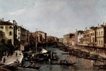Canaletto - Bilder Gemälde - Il Canal Grande