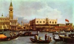 Canaletto - Bilder Gemälde - Venedig (Die Rückkehr des Bucentaurus)