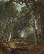 Asher Brown Durand - Bilder Gemälde - In the Woods