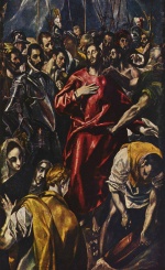 El Greco - Bilder Gemälde - Entkleidung Christi