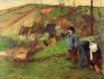 Paul Gauguin - Bilder Gemälde - Bretonischer Schäfer