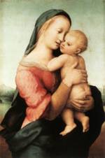 Raffael - Bilder Gemälde - Madonna Tempi
