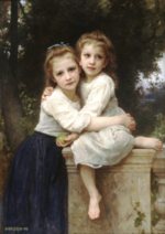 William Bouguereau - Bilder Gemälde - Zwei Schwestern