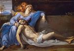 Annibale Carracci - Bilder Gemälde - Pieta
