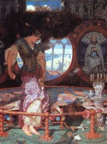 William Holman Hunt - Bilder Gemälde - the lady of shalott
