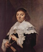 Frans Hals - Bilder Gemälde - Portrait der Maria Pietersdr. Olycan