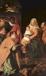 Diego Velazquez - Bilder Gemälde - Anbetung der Heiligen Drei Könige