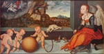 Lucas Cranach - Bilder Gemälde - Melancholie