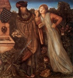 Edward Burne Jones - Bilder Gemälde - King Mark and La Belle Iseult