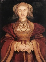 Hans Holbein - Bilder Gemälde - Portrait of Anne of Cleves