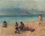 Bild:Bathers at Saint Tropez