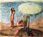 Bild:Bathers on the Beach