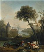 Bild:Landscape with a Castle