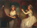 Bild:Lady Caroline Spencer and her sister