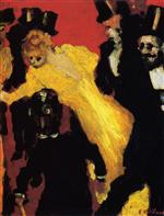 Bild:A Theater Corridor with Toulouse Lautrec