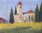 Bild:Church in Labastide 2