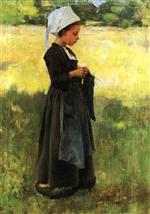 Bild:Breton Girl