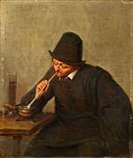 Bild:A Man Smoking