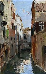 Bild:Canal in Venice