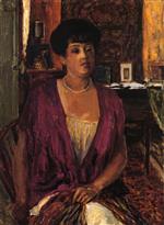 Bild:Madame Claude Anet in an Interior