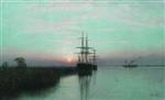 Bild:Ships at Sunset