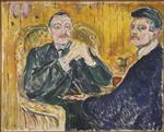 Bild:Torvald Stang and Edvard Munch