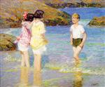 Bild:Children Wading