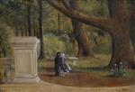 Bild:Couple walking in the park